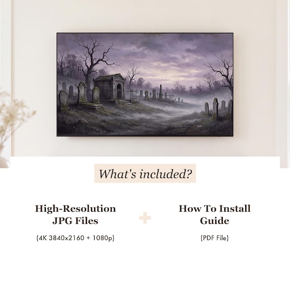 Gothic Family Vault Samsung Frame TV Art — view 4