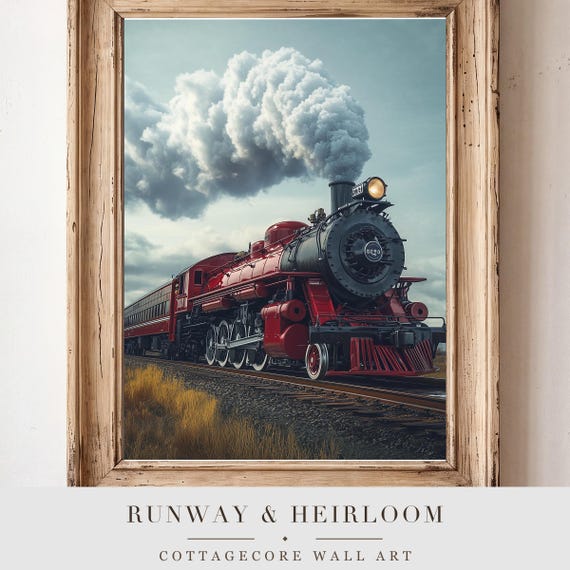 Steam Train Wall Art