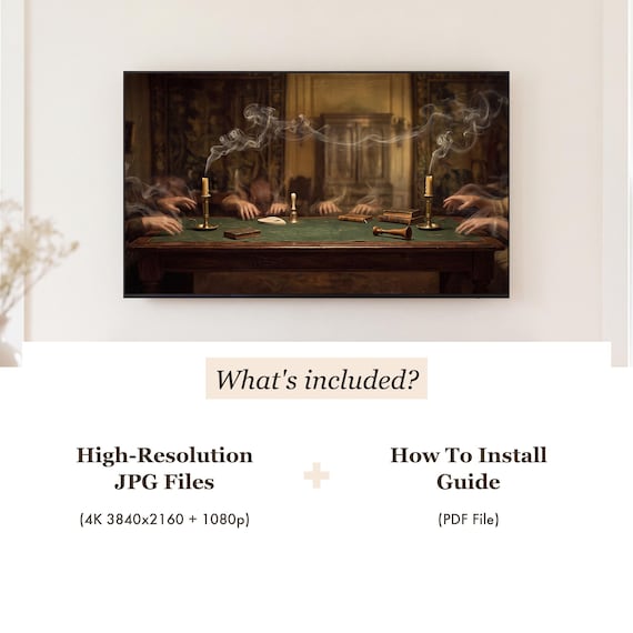 Smoke Rising Samsung Frame TV Art — view 4