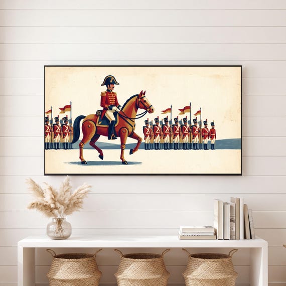 Mounted Officer Samsung Frame TV Art — view 6