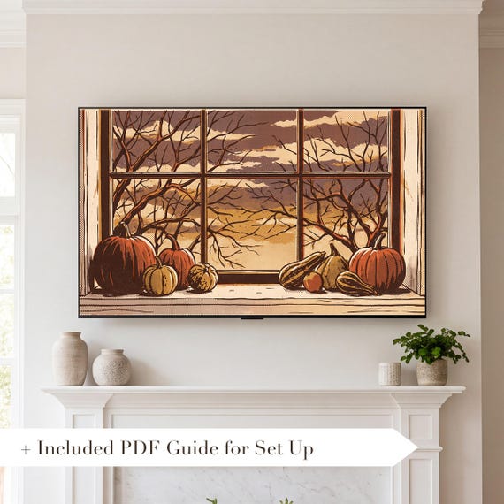 Windowsill Harvest Samsung Frame TV Art — view 2