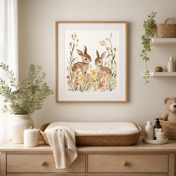 Woodland Nursery Wall Art — view 3