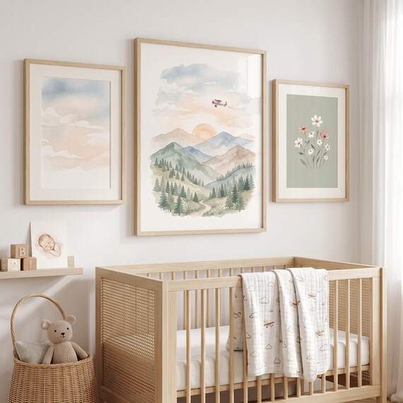 Adventure Awaits Nursery Wall Art Printable — view 6