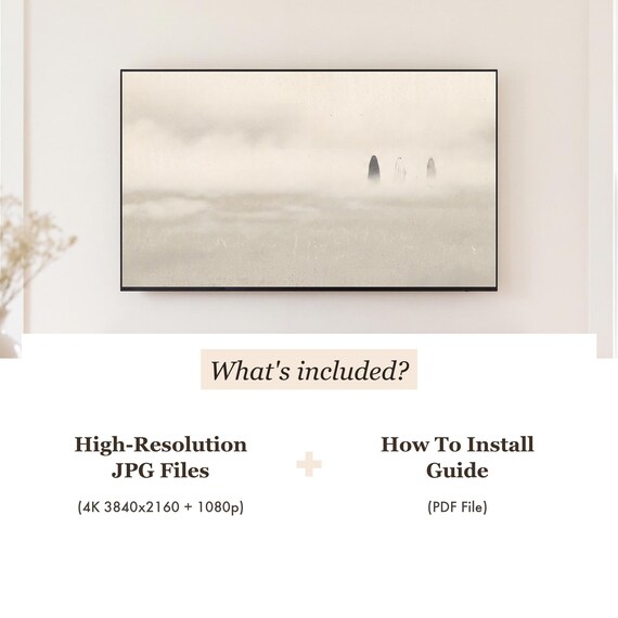 Misted Meadow Samsung Frame TV Art — view 4