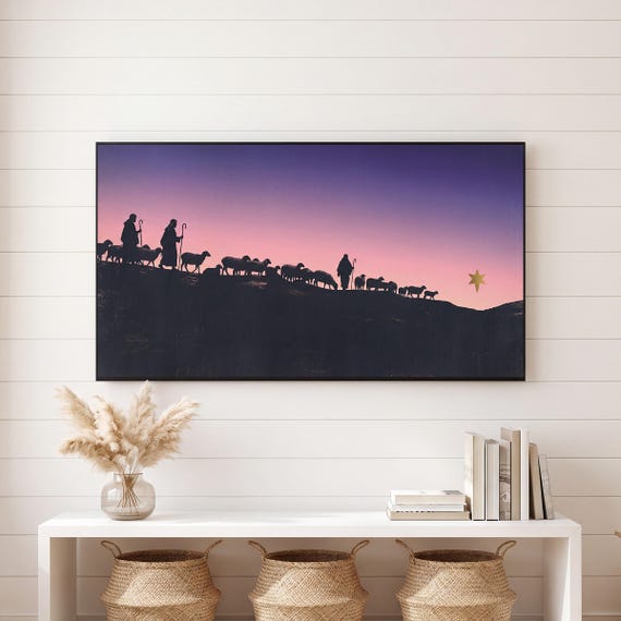 Shepherds on the Ridge Samsung Frame TV Art — view 6