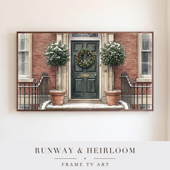Christmas Door Samsung Frame TV Art Bundle of 6 — view 5