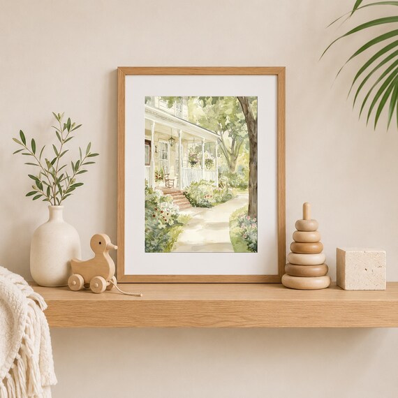Southern Cottage Nursery Wall Art — view 5