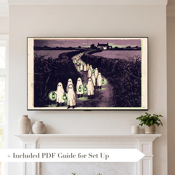 Orchard Ghost Samsung Frame TV Art — view 2