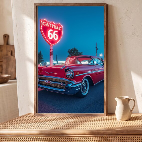 Muscle Car Wall Art — view 5