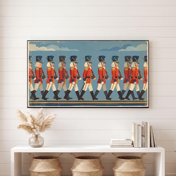 Nutcracker Soldiers Samsung Frame TV Art — view 6