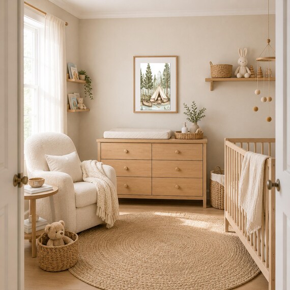 Camping Nursery Wall Art — view 6