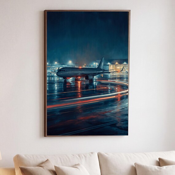 Taxi Light Trails Print — view 5
