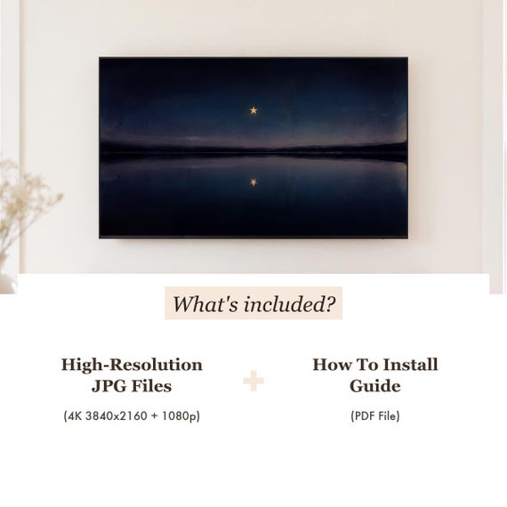 Star in Still Water Samsung Frame TV Art — view 4