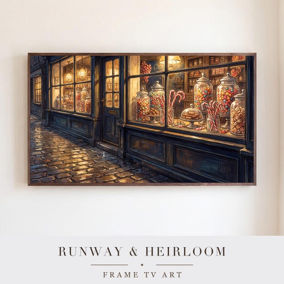 Confectioner Window Samsung Frame TV Art — view 5