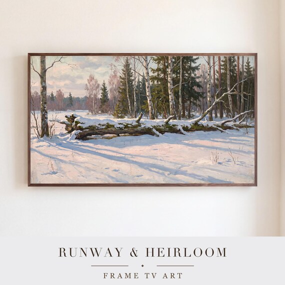 Fallen Log Samsung Frame TV Art — view 5