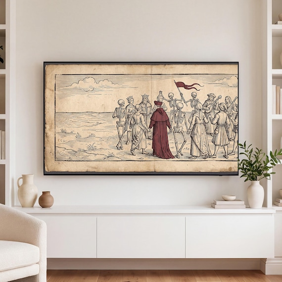 Danse Macabre Finale Samsung Frame TV Art — view 3