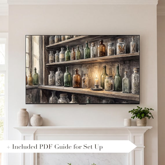 Apothecary Samsung Frame TV Art Bundle of 6 — view 2