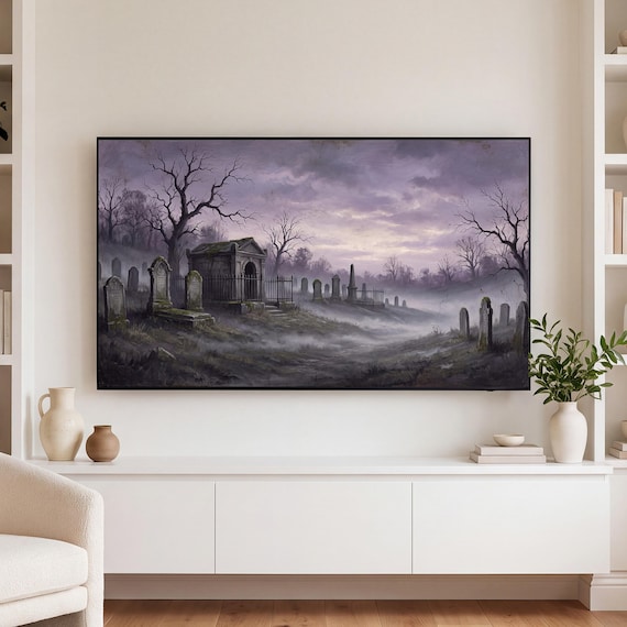Gothic Family Vault Samsung Frame TV Art — view 3