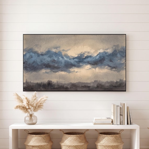 Glowing Hidden Moon Samsung Frame TV Art — view 6