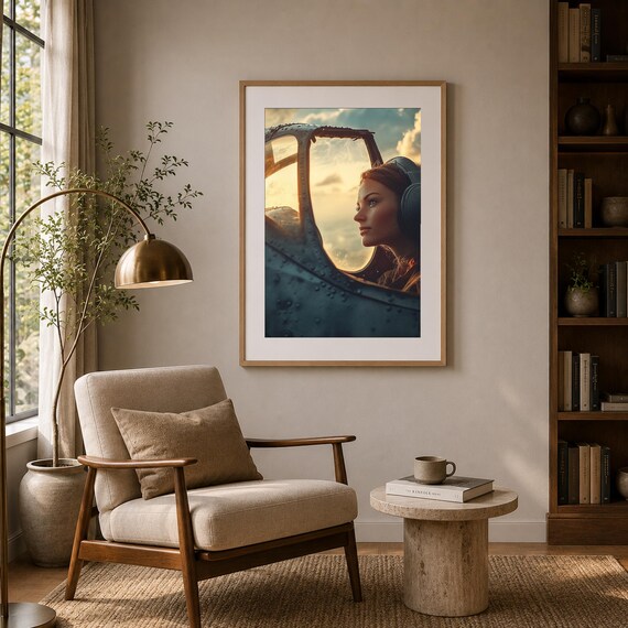 Women in Aviation Wall Art — view 5