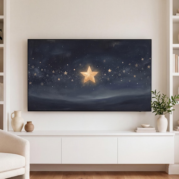 Star Among Stars Samsung Frame TV Art — view 3
