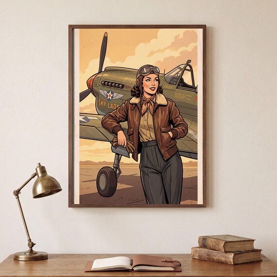 Aviation Pin Up Set of 3 — view 5