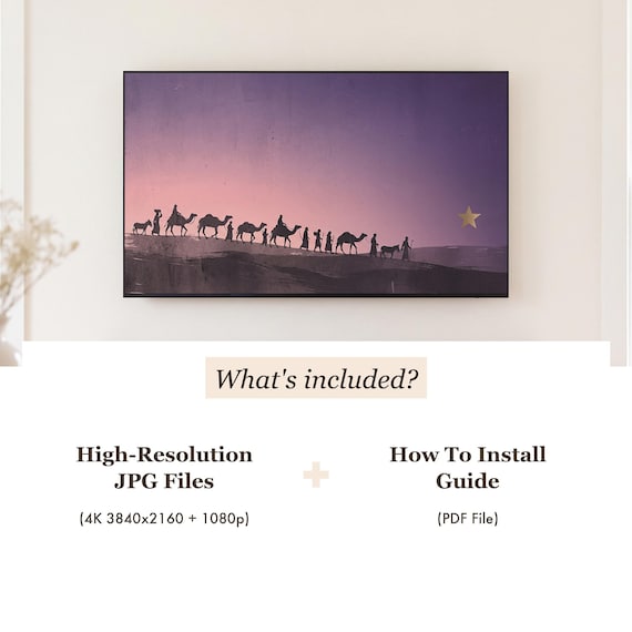Magi Caravan Samsung Frame TV Art — view 4