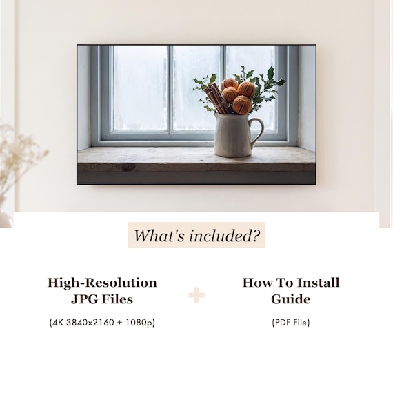 Nordic Winter Samsung Frame TV Art Bundle of 6 — view 4