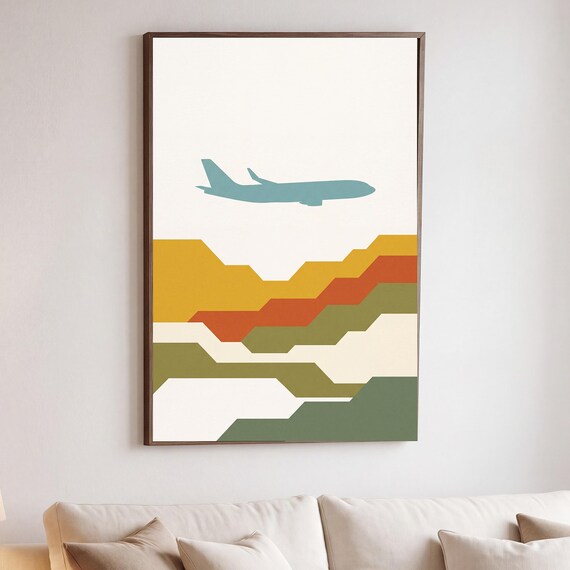 Cloud Bands Print — view 5