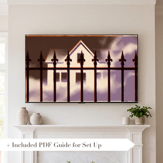 Haunted Attic Samsung Frame TV Art — view 2