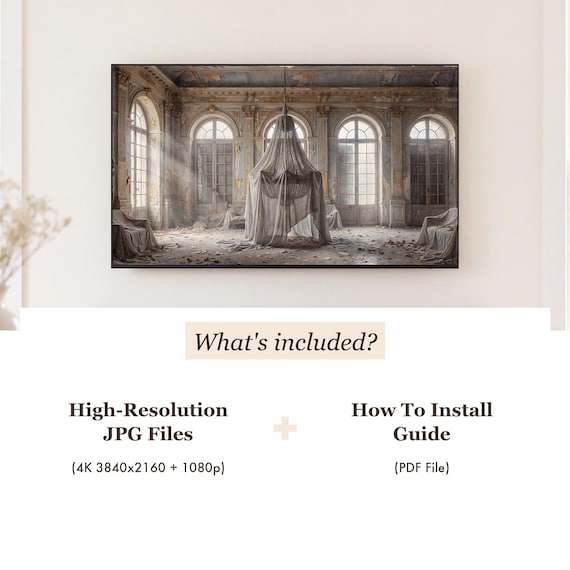 Abandoned Ballroom Samsung Frame TV Art Bundle of 6 — view 4
