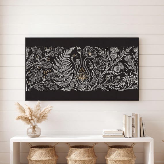 Poison Garden Pattern Samsung Frame TV Art — view 6