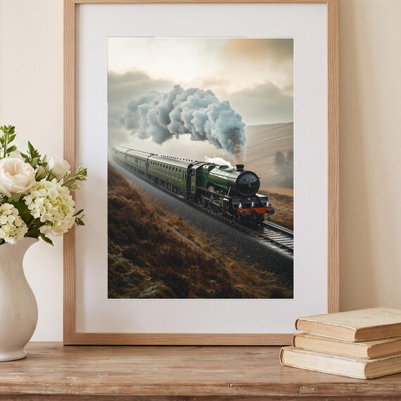 Flying Scotsman Wall Art — view 2