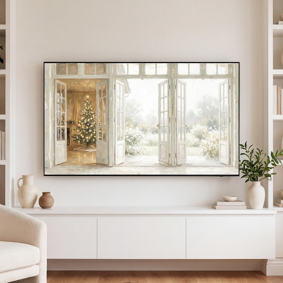 Conservatory Doors Samsung Frame TV Art — view 3