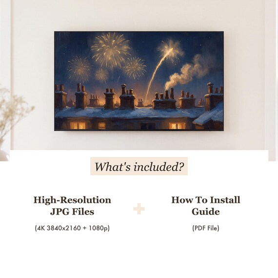 Rocket Trail Samsung Frame TV Art — view 4