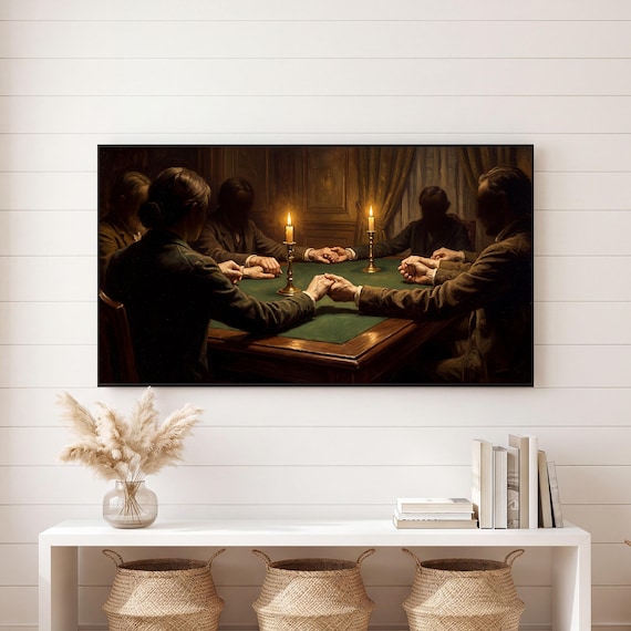 Hands Joined Seance Samsung Frame TV Art — view 6