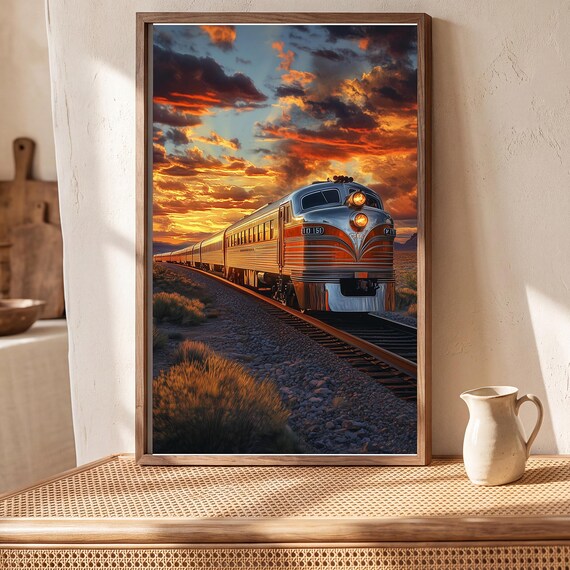 Santa Fe Super Chief Wall Art — view 5