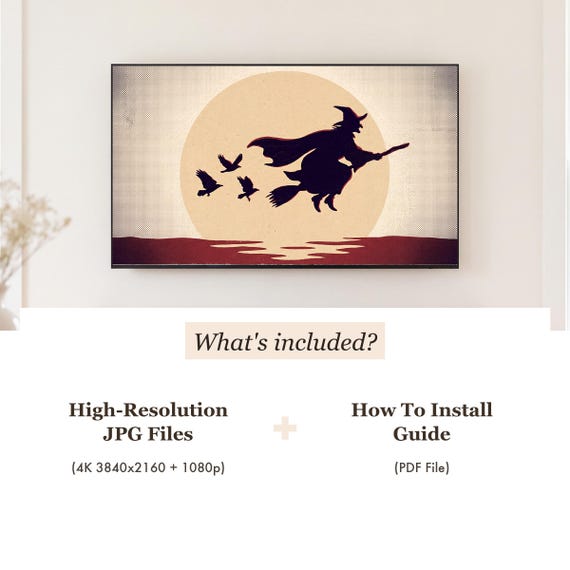 Five Witches Samsung Frame TV Art — view 4