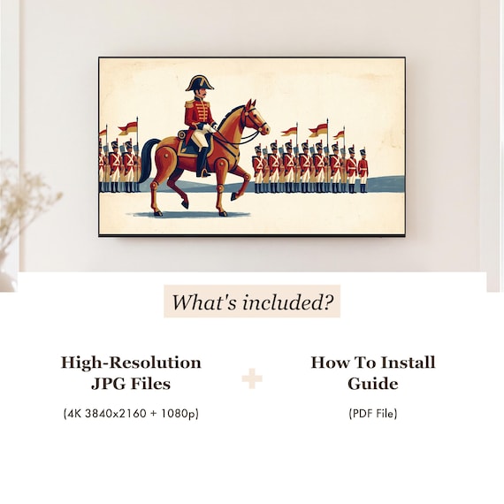 Mounted Officer Samsung Frame TV Art — view 4