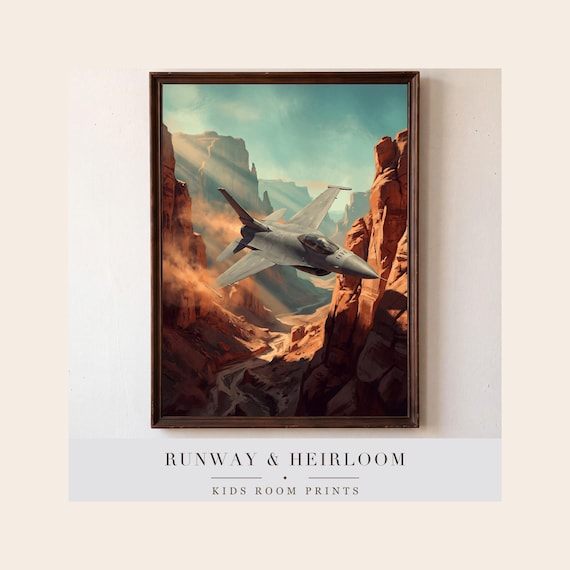 Canyon Run Print