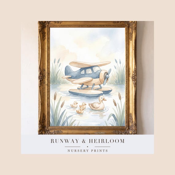 Duck Pond Floatplane Print โ view 4