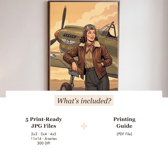 Aviation Pin Up Set of 3 — view 3
