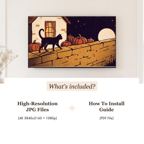 Village Bonfire Samsung Frame TV Art — view 4
