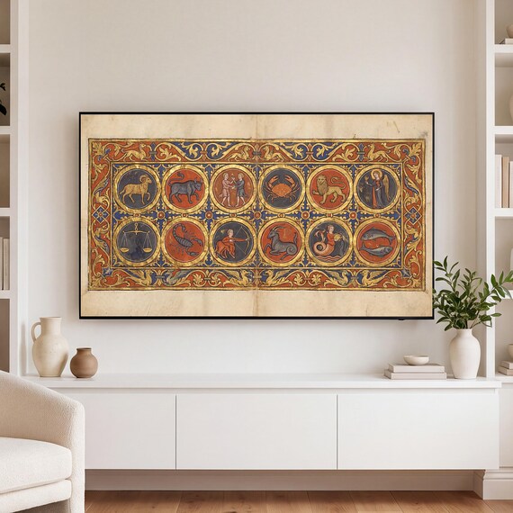 Twelve Days Medallions Samsung Frame TV Art — view 3