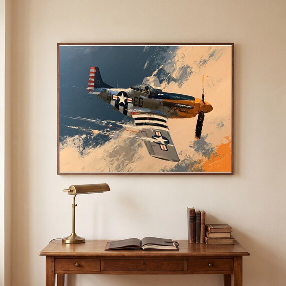 P-51 Mustang Wall Art Printable — view 5