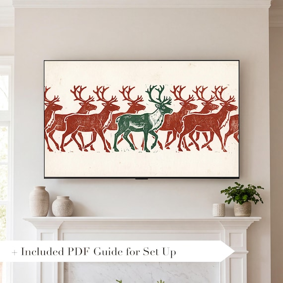 Scandinavian Samsung Frame TV Art Bundle of 6 — view 2