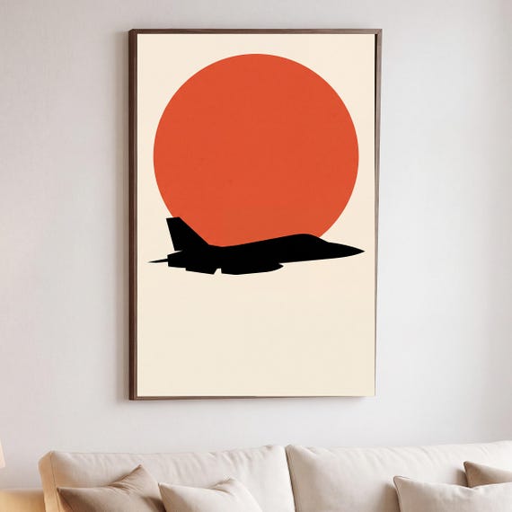 Jet and Sun Print — view 5