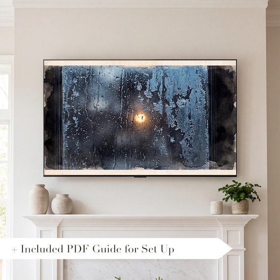 Frost and Rain Samsung Frame TV Art — view 2