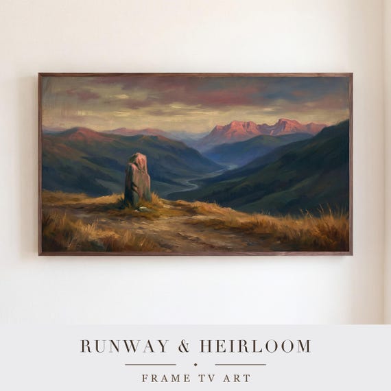 Stone Waymarker Samsung Frame TV Art — view 5