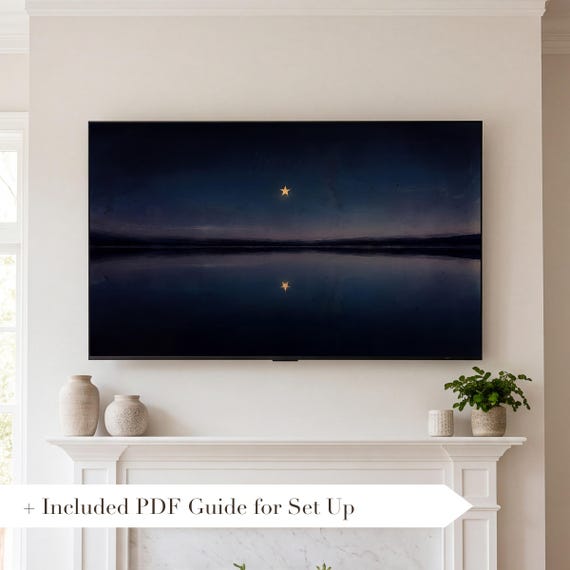 Star in Still Water Samsung Frame TV Art — view 2